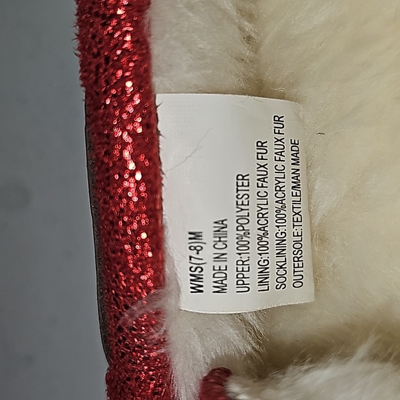 Minnie Mouse Lovers Lot polka dot sneakers size 7, bag& red glitter slippers EUC - Picture 10 of 16